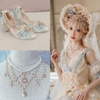 Flora Hime Lolita Style Accessory by Cat Fairy (CF21A)